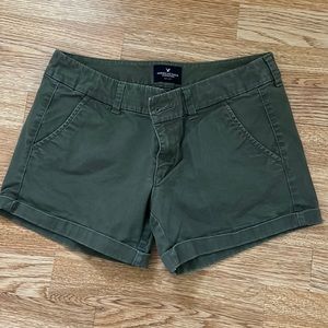 AE khaki shorts